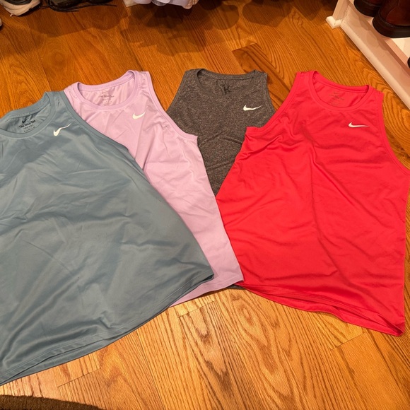 Nike Tops - Nike Women’s Tank Tops - Blue, Lavender, Charcoal, Red